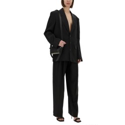 OVERSIZED BLAZER WITH LOGO
