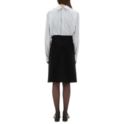 INVERTED STRIPED DRESS-SHIRT