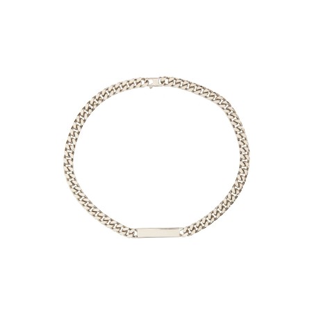 COLLANA CON PLACCA LOGO