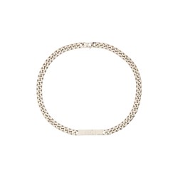 COLLANA CON PLACCA LOGO