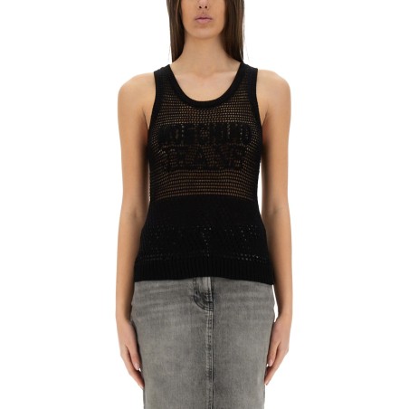 MESH TOP WITH LOGO