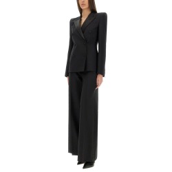 DOUBLE-BREASTED JACKET WITH VOLUMINOUS SHOULDERS