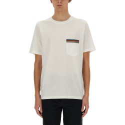 STRIPES LOGO POCKET T-SHIRT