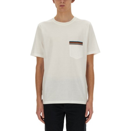 STRIPES LOGO POCKET T-SHIRT