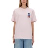 T-SHIRT WITH "WINDOW" EMBROIDERY