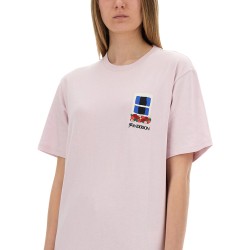 T-SHIRT WITH "WINDOW" EMBROIDERY