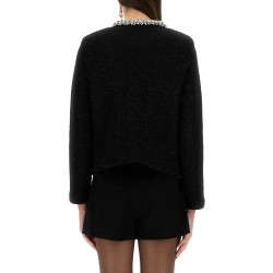 KNITTED CARDIGAN WITH SEQUINS