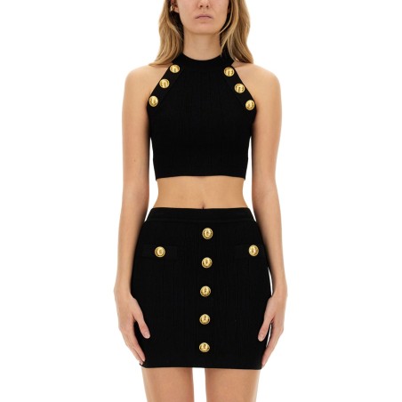 TOP WITH BUTTONS