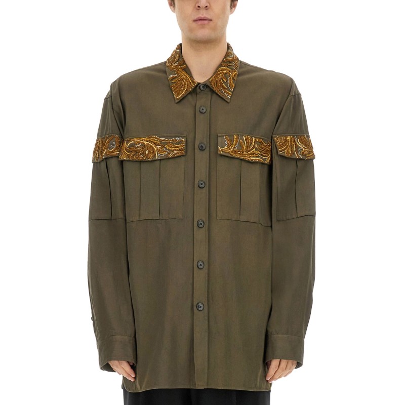 SHIRT WITH EMBROIDERY