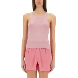SILK KNIT TANK TOP