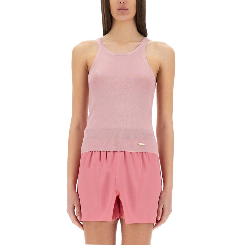 SILK KNIT TANK TOP