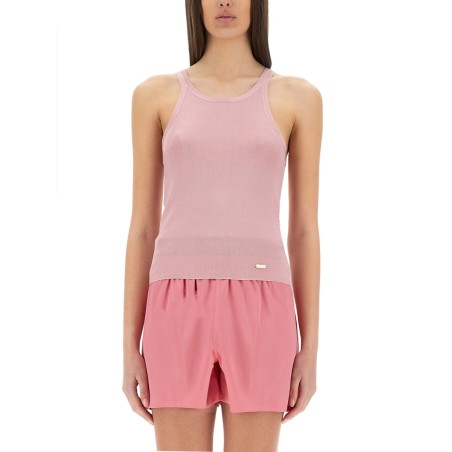 SILK KNIT TANK TOP