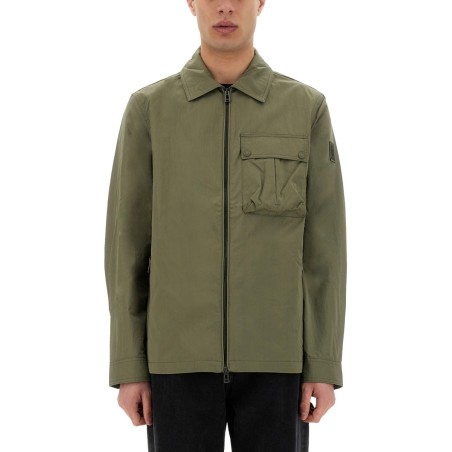 ZIPPERED SHIRT JACKET