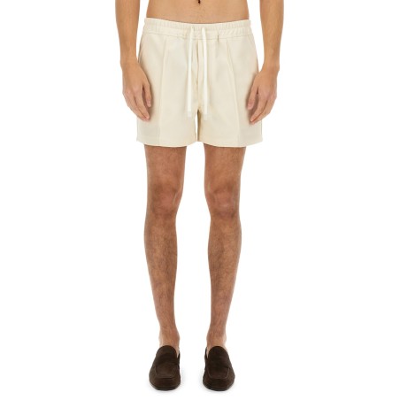 VISCOSE BLEND SHORTS