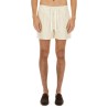 VISCOSE BLEND SHORTS