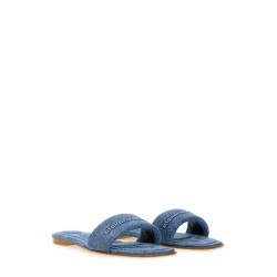 DENIM "VY" SLIPPER