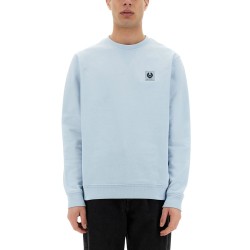 SWEATSHIRT WITH LOGO PATCH