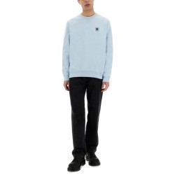 SWEATSHIRT WITH LOGO PATCH