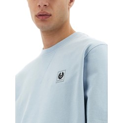 SWEATSHIRT WITH LOGO PATCH