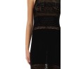 MESH DRESS WITH LOGO