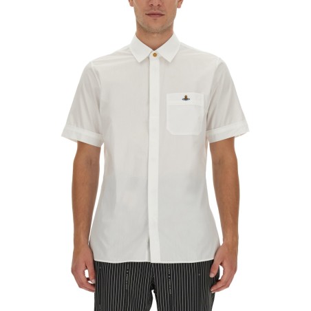SHIRT WITH ORB EMBROIDERY