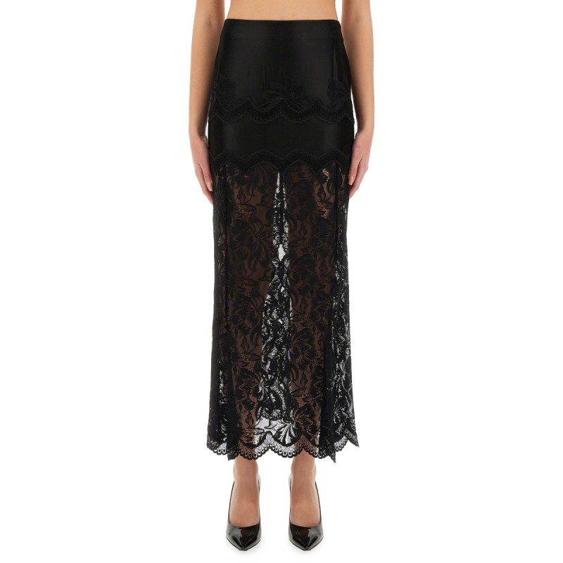 LONG LACE SKIRT