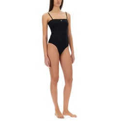 SWIMSUIT WITH LOGO