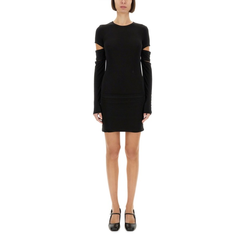 "SLASHED" DRESS