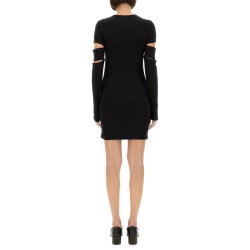 "SLASHED" DRESS