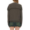 "OPEN" CARDIGAN