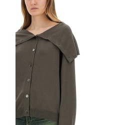 "OPEN" CARDIGAN