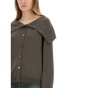 "OPEN" CARDIGAN
