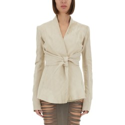 STRUCTURED LEATHER JACKET