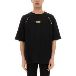 T-SHIRT WITH BAROQUE OUTLINE INSERTS