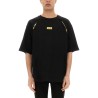 T-SHIRT WITH BAROQUE OUTLINE INSERTS