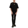 T-SHIRT WITH BAROQUE OUTLINE INSERTS