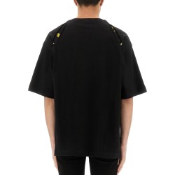 T-SHIRT WITH BAROQUE OUTLINE INSERTS
