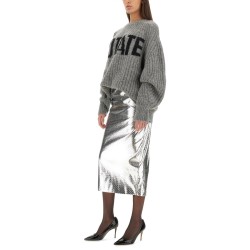 WOVEN PENCIL SKIRT