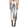 WOVEN PENCIL SKIRT
