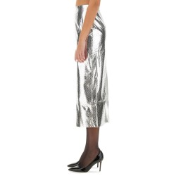 WOVEN PENCIL SKIRT