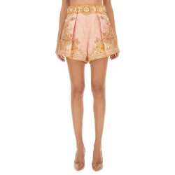 BELTED SHORTS