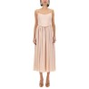 CORSET MIDI DRESS