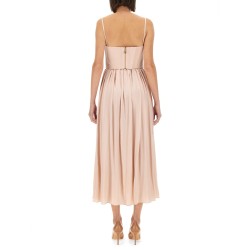 CORSET MIDI DRESS