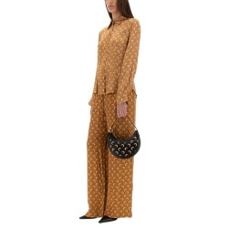 SATIN PANTS "MOON"