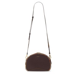LEATHER "DUSKY SWIRL" BAG