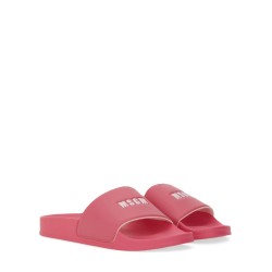 SLIDE SANDAL WITH LOGO