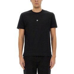 T-SHIRT WITH 4G EMBROIDERY