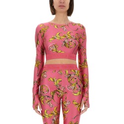 "OUTLINE BAROQUE" SHORT TOP