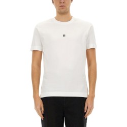 T-SHIRT WITH 4G EMBROIDERY