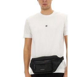 T-SHIRT WITH 4G EMBROIDERY